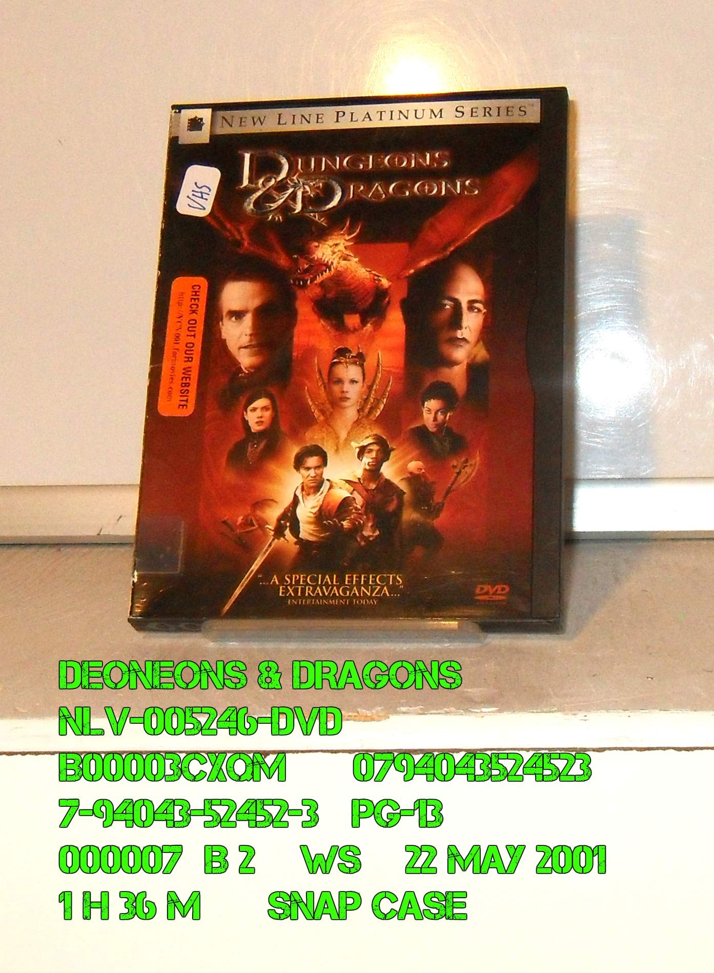 Dungeons & Dragons (Widescreen) [DVD] - Good