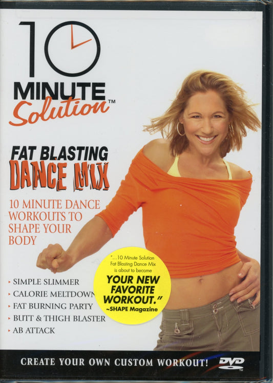 10 Minute Solution Fast Blasting Dance Mix [DVD] - Good