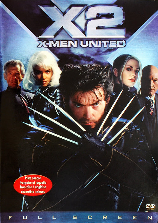 X2 X-Men United (Full Screen) (Bilingual) [DVD] - Very Good