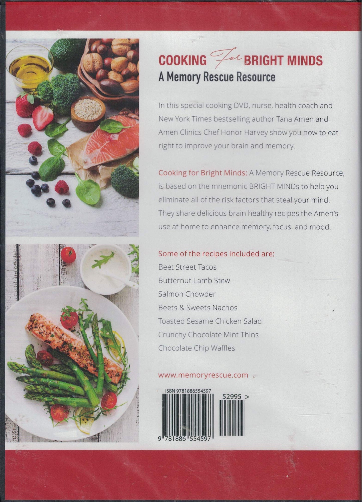 Cooking For Bright Minds A Memory Rescue Resource [DVD] - Very Good