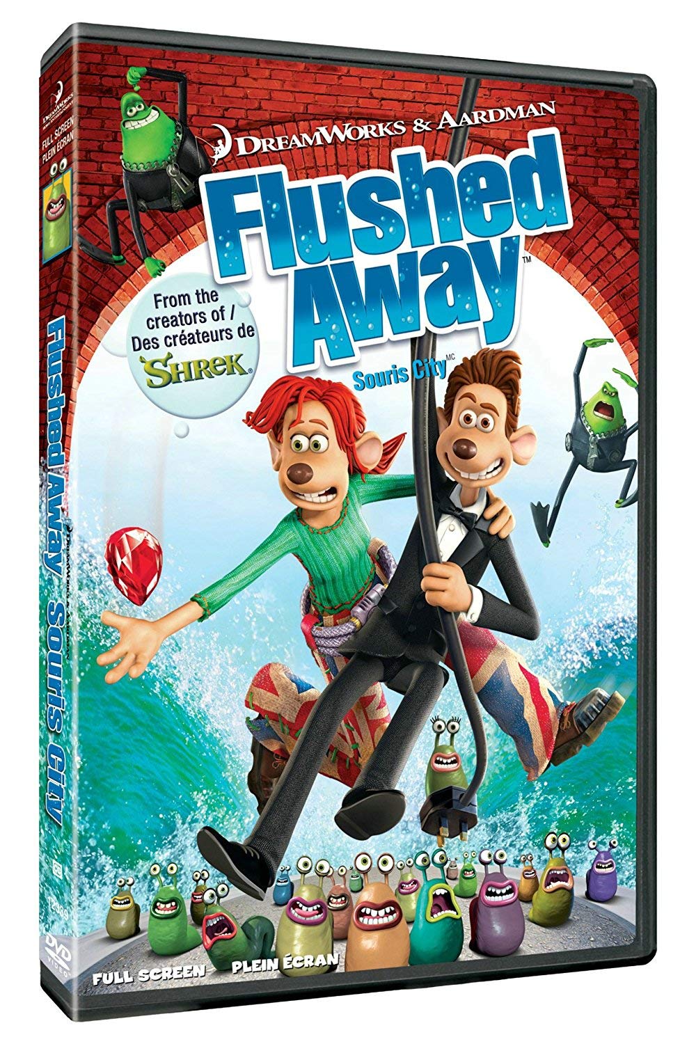 Flushed Away (Full Screen) (Bilingual) [DVD] - Good