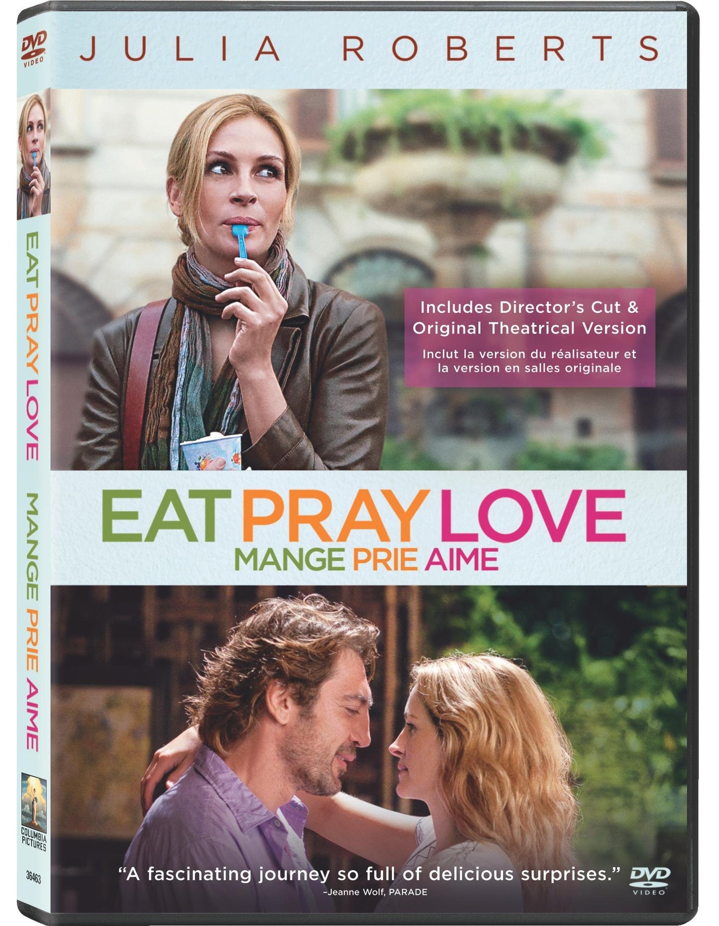 Eat Pray Love Bilingual [DVD] - Very Good