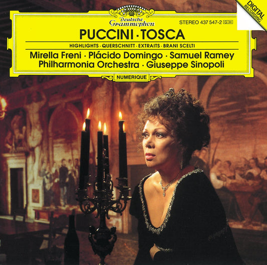 Puccini: Tosca Highlights; Fre [Audio CD] Sinopoli, Giuseppe; Philharmonia Orchestra