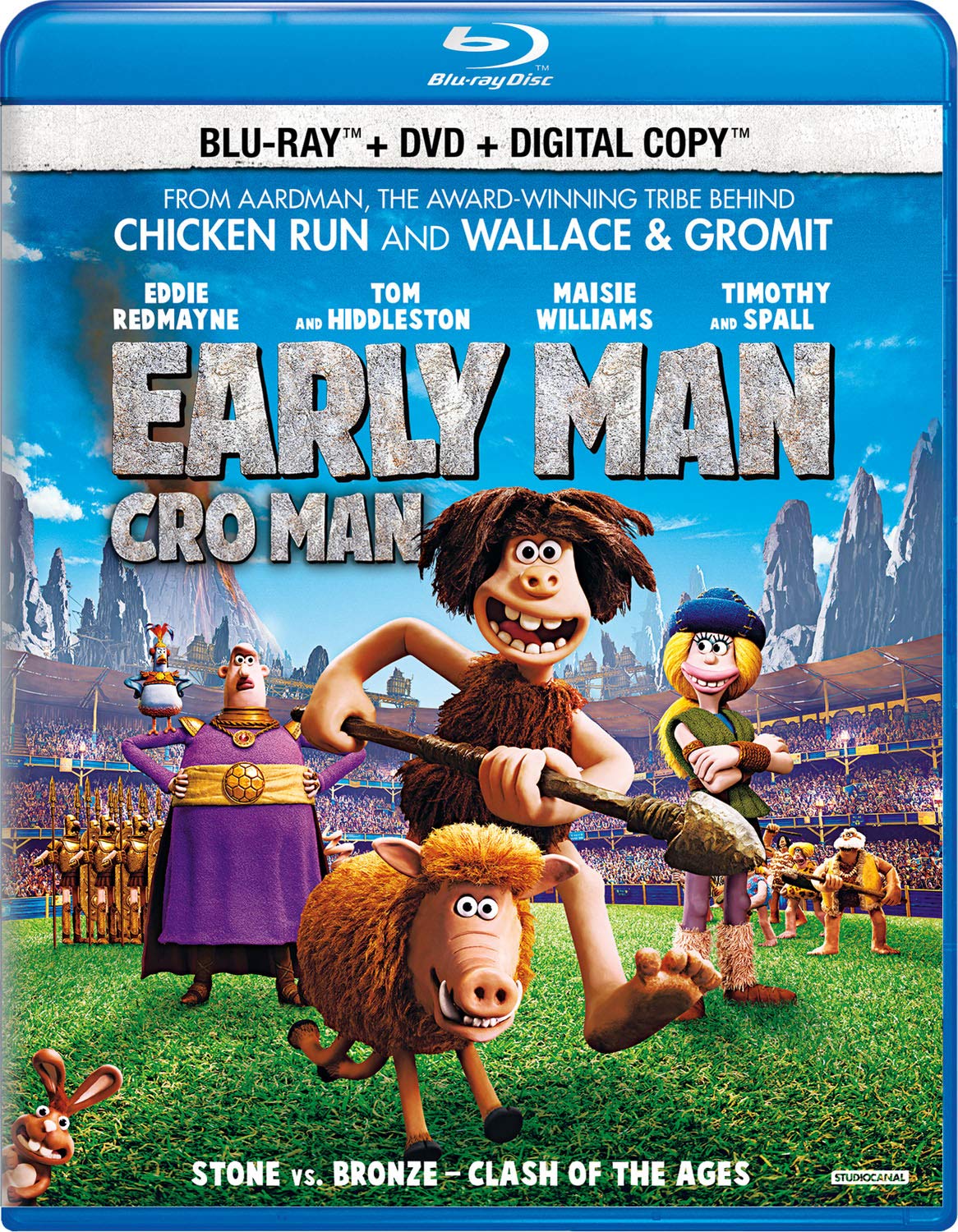 Early Man Combo [Blu-ray + DVD + Digital Copy] (Bilingual) [Blu-ray]