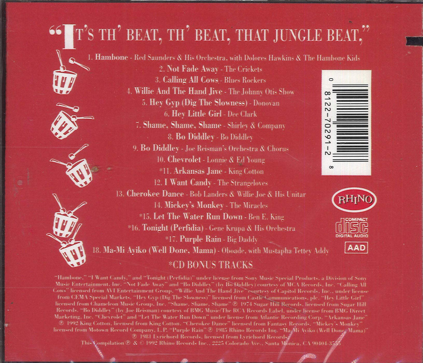 Bo Diddley Beats [Audio CD] Various Artists