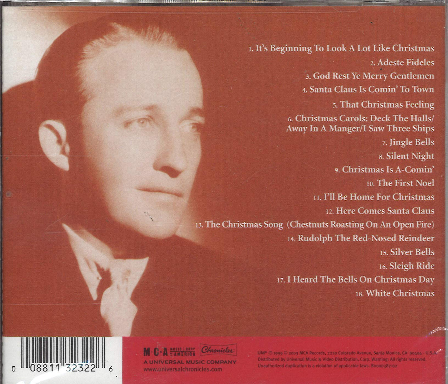 Christmas Collection: 20th Century Masters [Audio CD] Bing Crosby; Ken Lane Singers; Ken Darby Singers; The Andrews Sisters; Haven Gillespie; Mel Torm�; Meredith Willson; J. Fred Coots; Buck Ram; Irving Berlin; Gene Autry; Frank Luther; Franz Gruber;