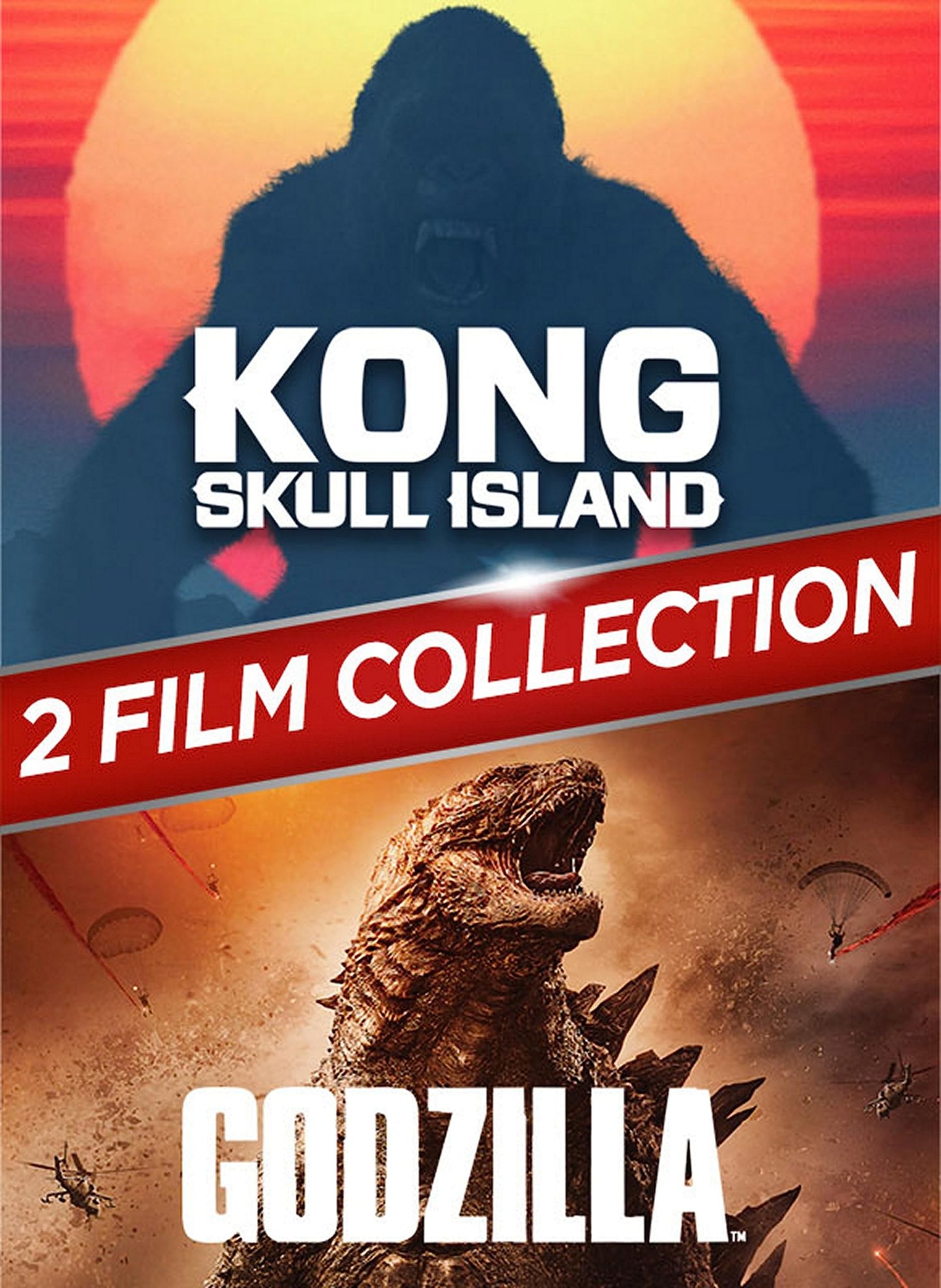 Godzilla/Kong: Skull Island (DBFE/DVD) [DVD] - Very Good