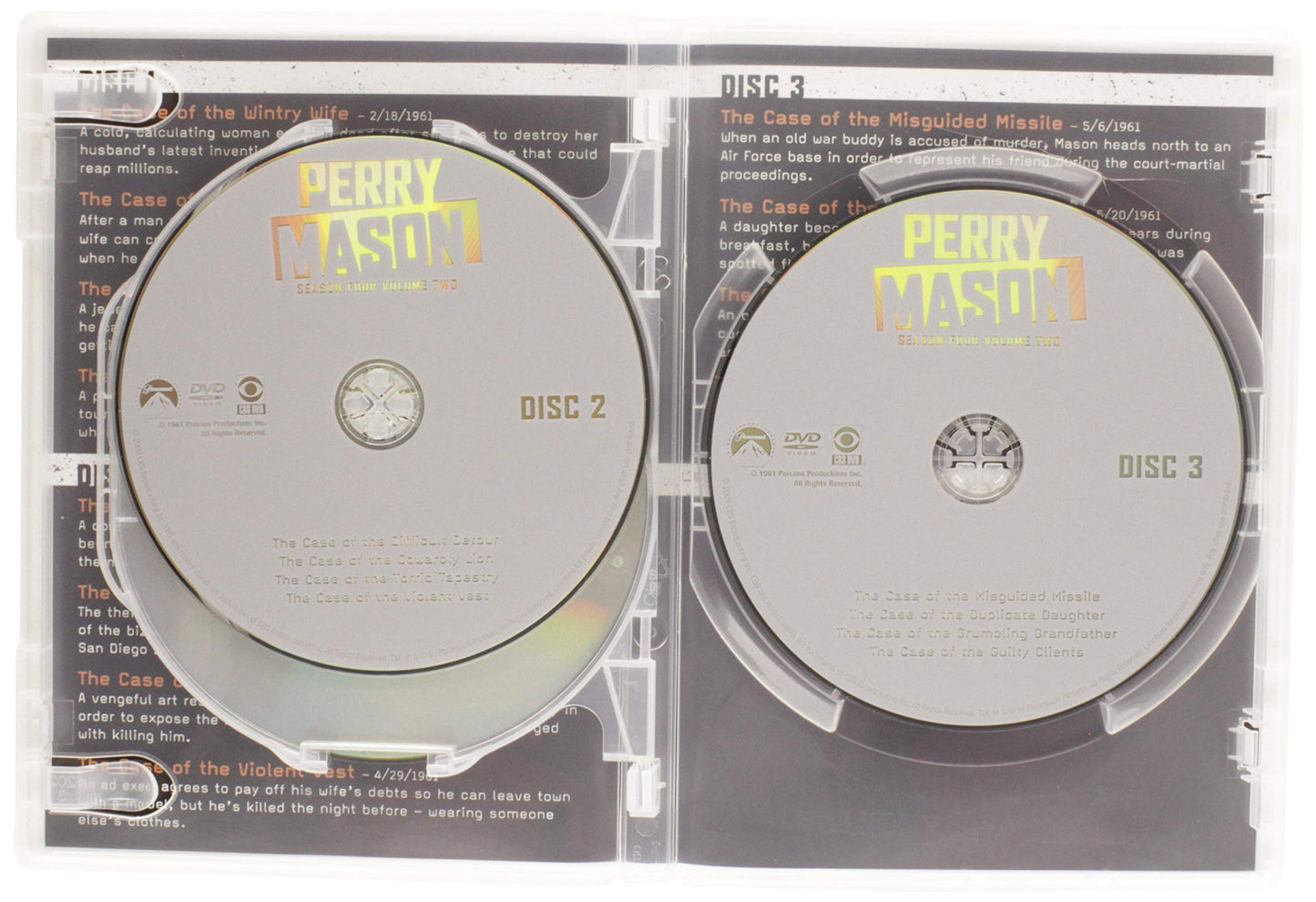 Perry Mason: Season 4, Vol. 2 [DVD] - Very Good