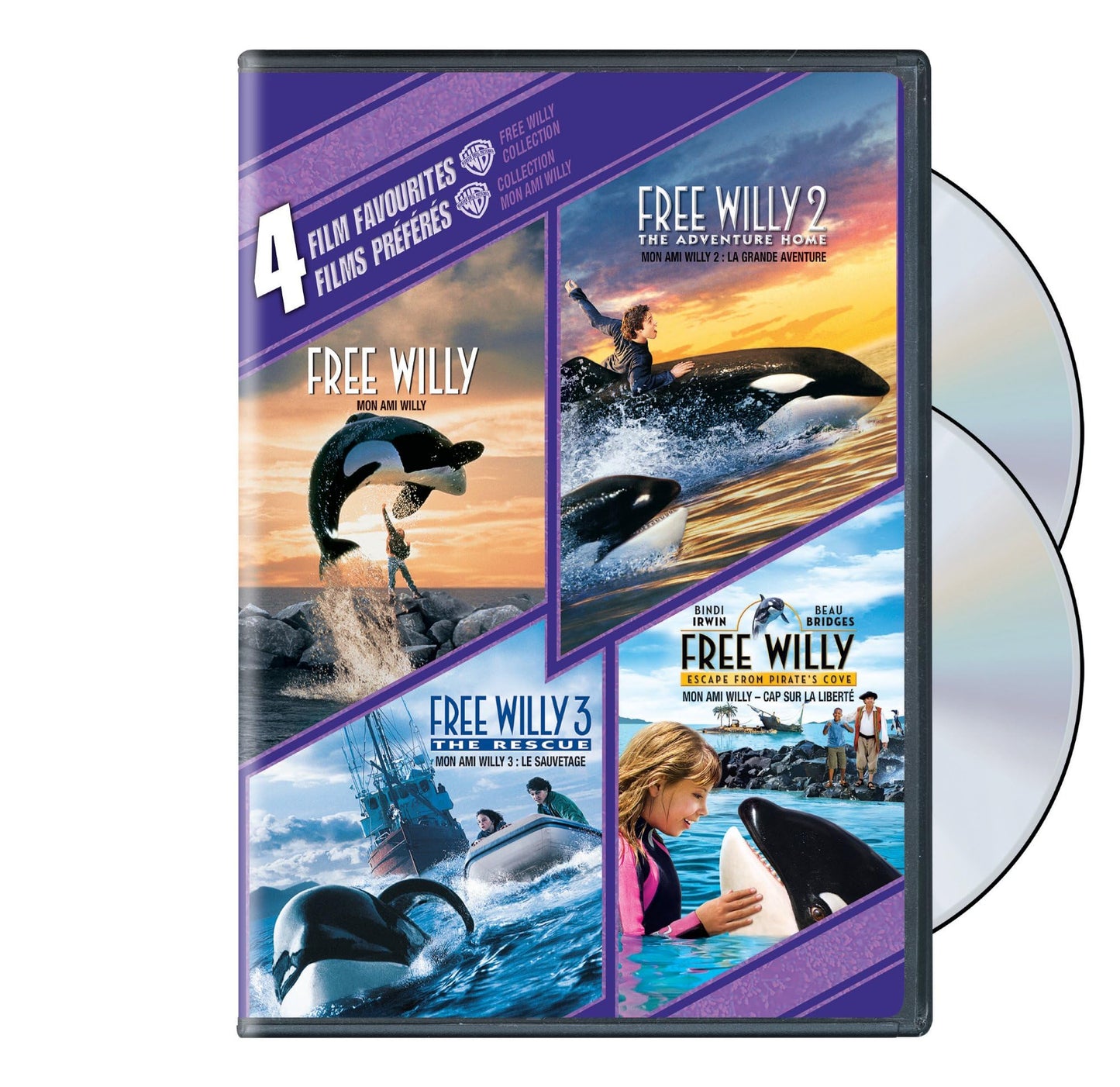 4 Film Favorites: Free Willy 1-4 Collection (Bilingual) [DVD]