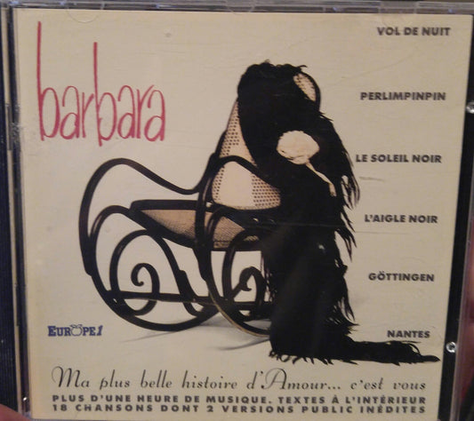 Ma Plus Belle Histoire D'Amour [Audio CD] Barbara - Very Good