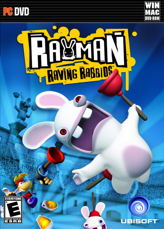 Rayman Raving Rabbids (Fr/Eng game-play) [video game] - Very Good