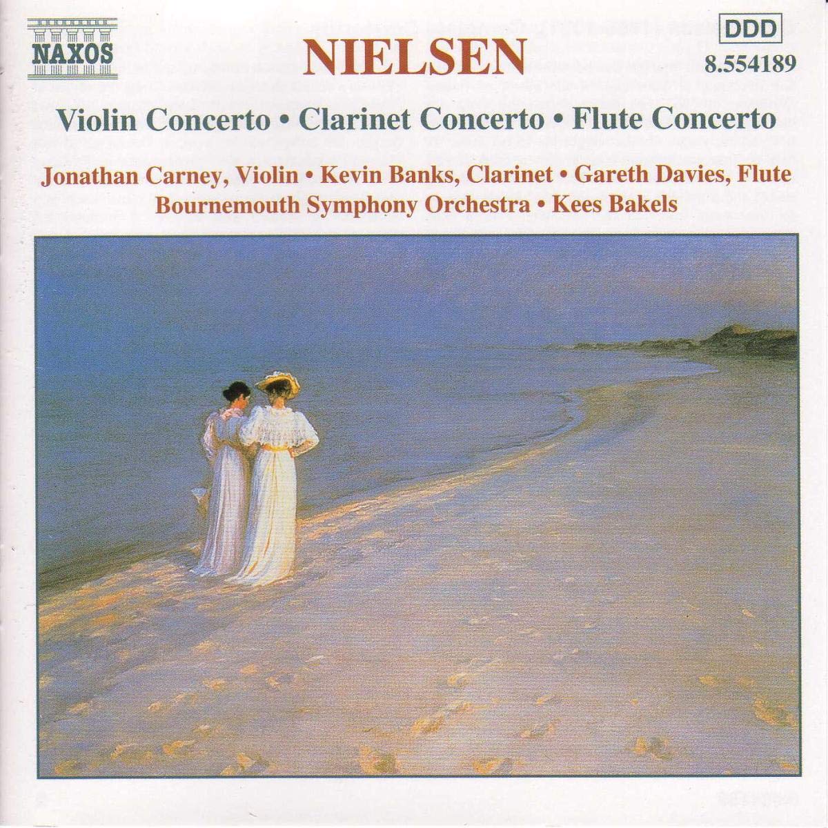 Violin Flute & Clarinet Conc [Audio CD] Various; Nielsen and Kees Bakels - Very Good