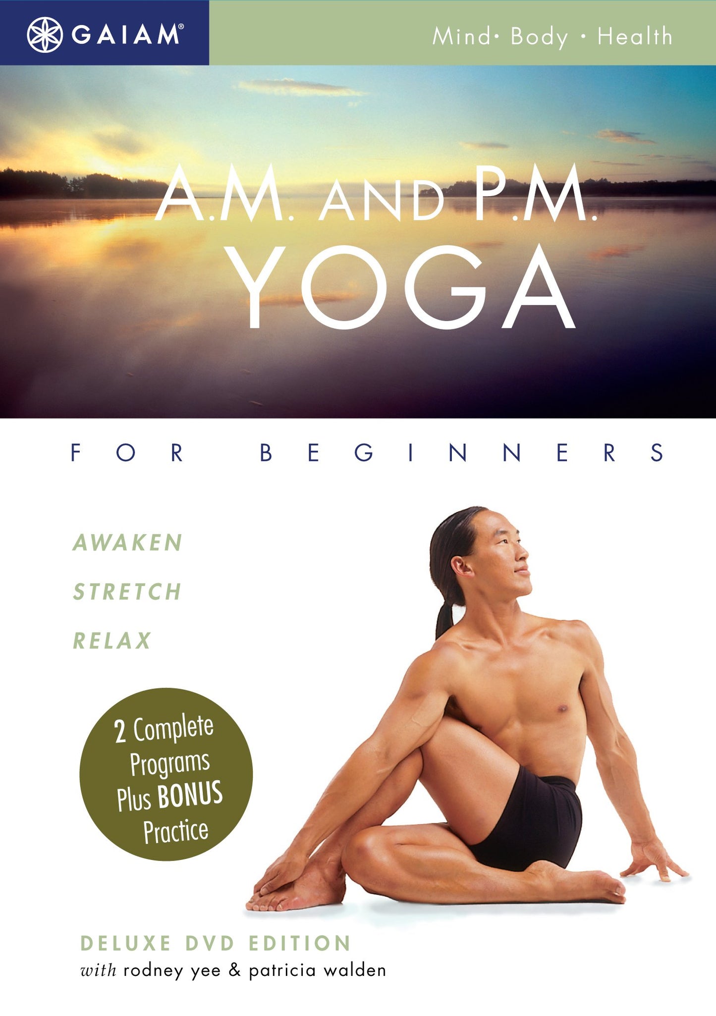 A.M. & P.M Yoga for Beginners with Rodney Yee [DVD] - Very Good