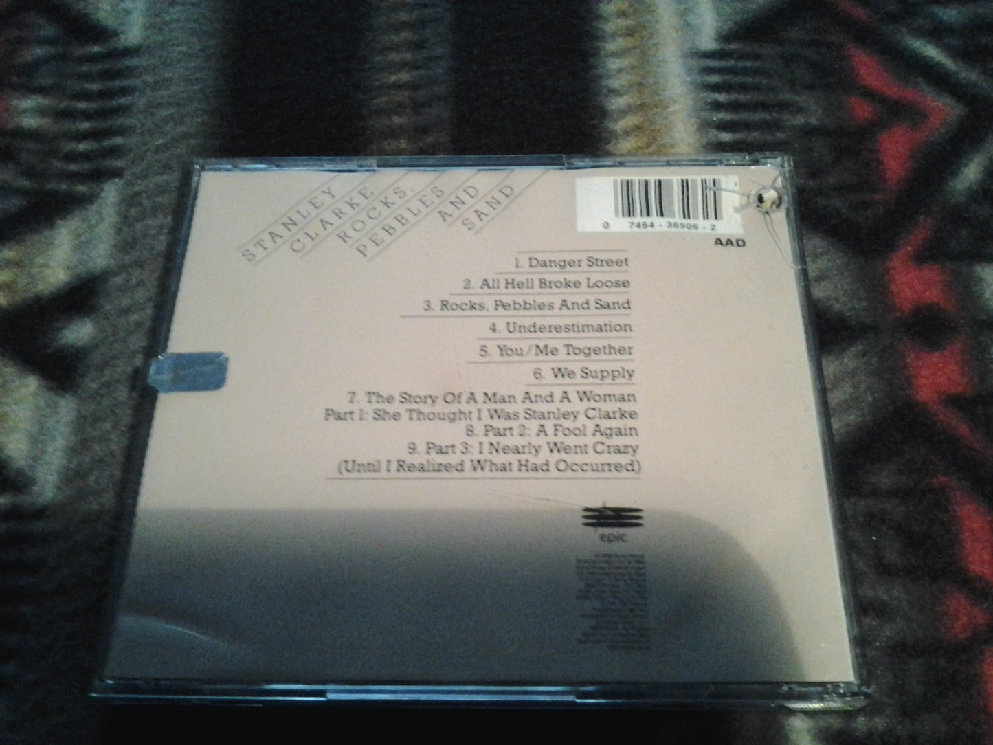 Rocks Pebbles & Sand [Audio CD] Clarke, Stanley - Very Good