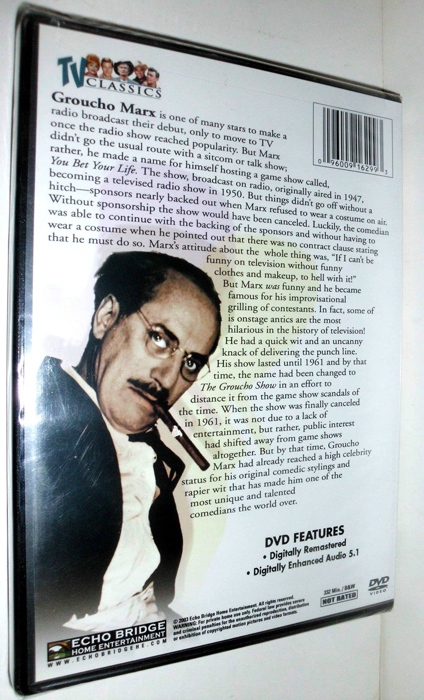 Groucho Marx: You Bet Your Life [DVD]