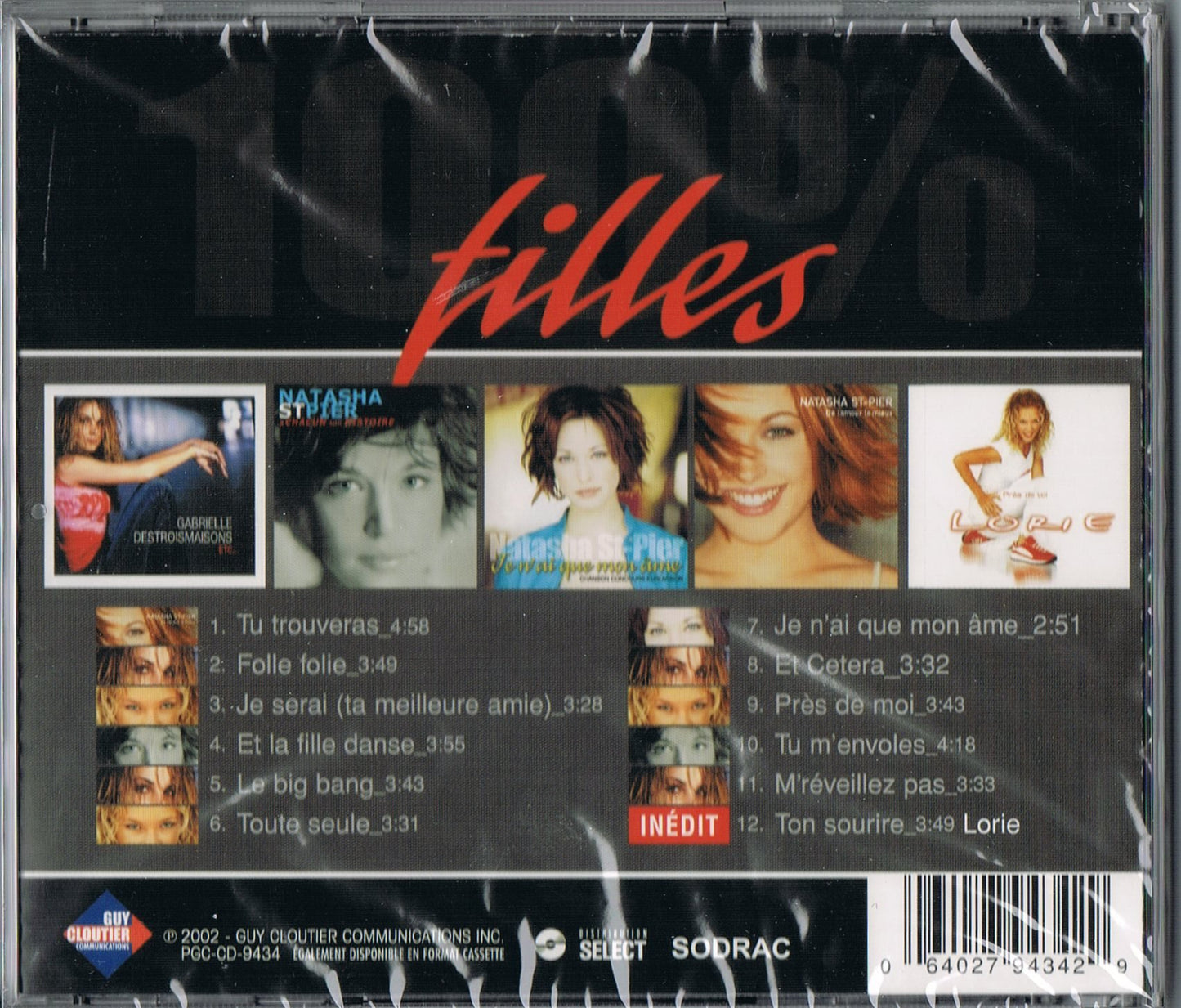 100% Filles: LES PLUS GRANDS SUCCES [Audio CD] - Very Good