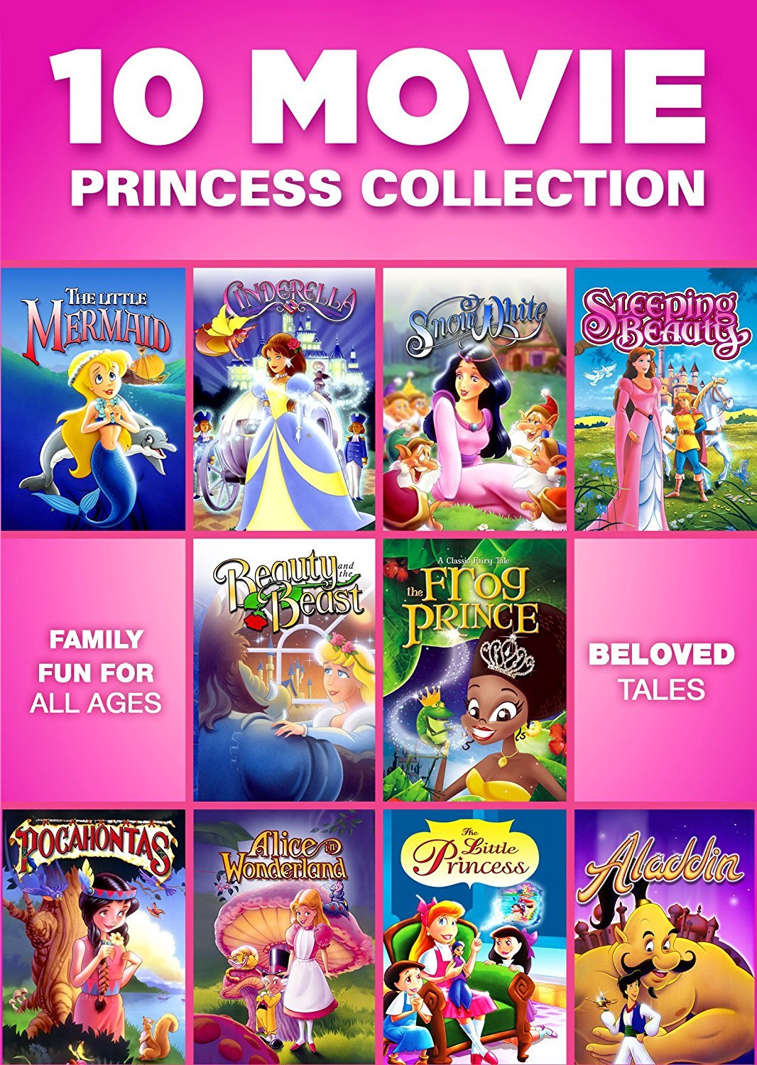 10 Movie Princess Collection [DVD] not available - Very Good