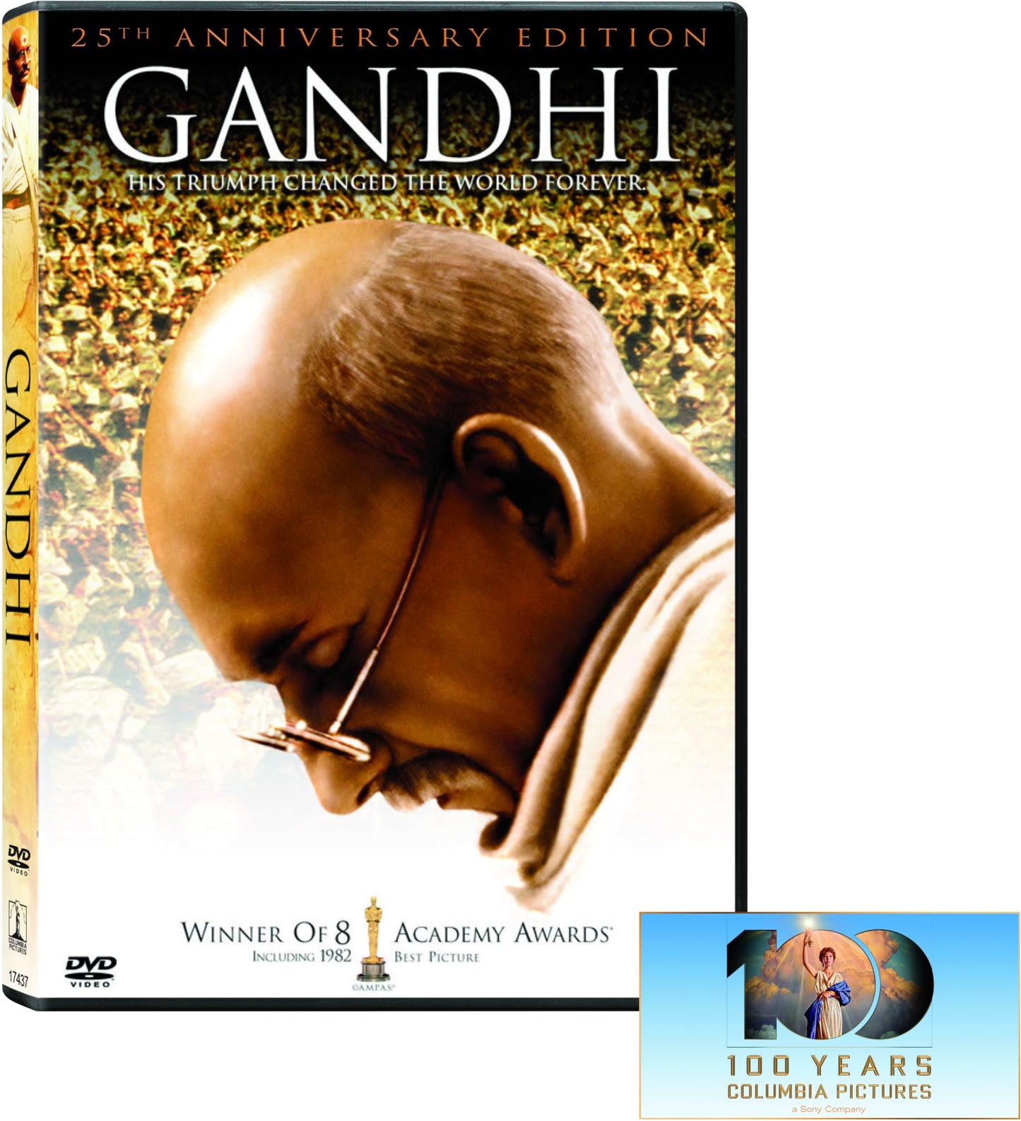 Gandhi (Bilingual) [DVD] - Very Good