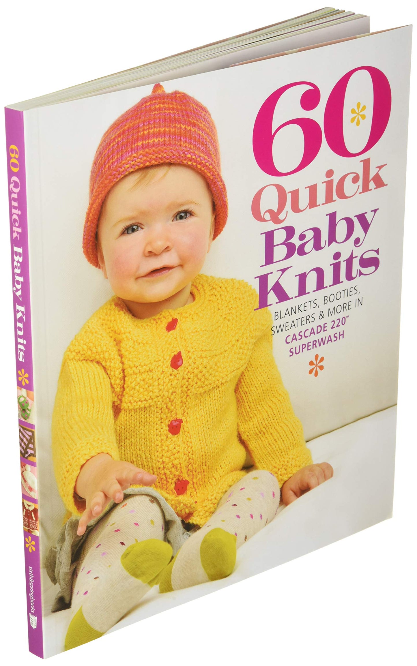 60 Quick Baby Knits: Blankets, Booties, Sweaters & More in Cascade 220™ Superwash (60 Quick Knits Collection)