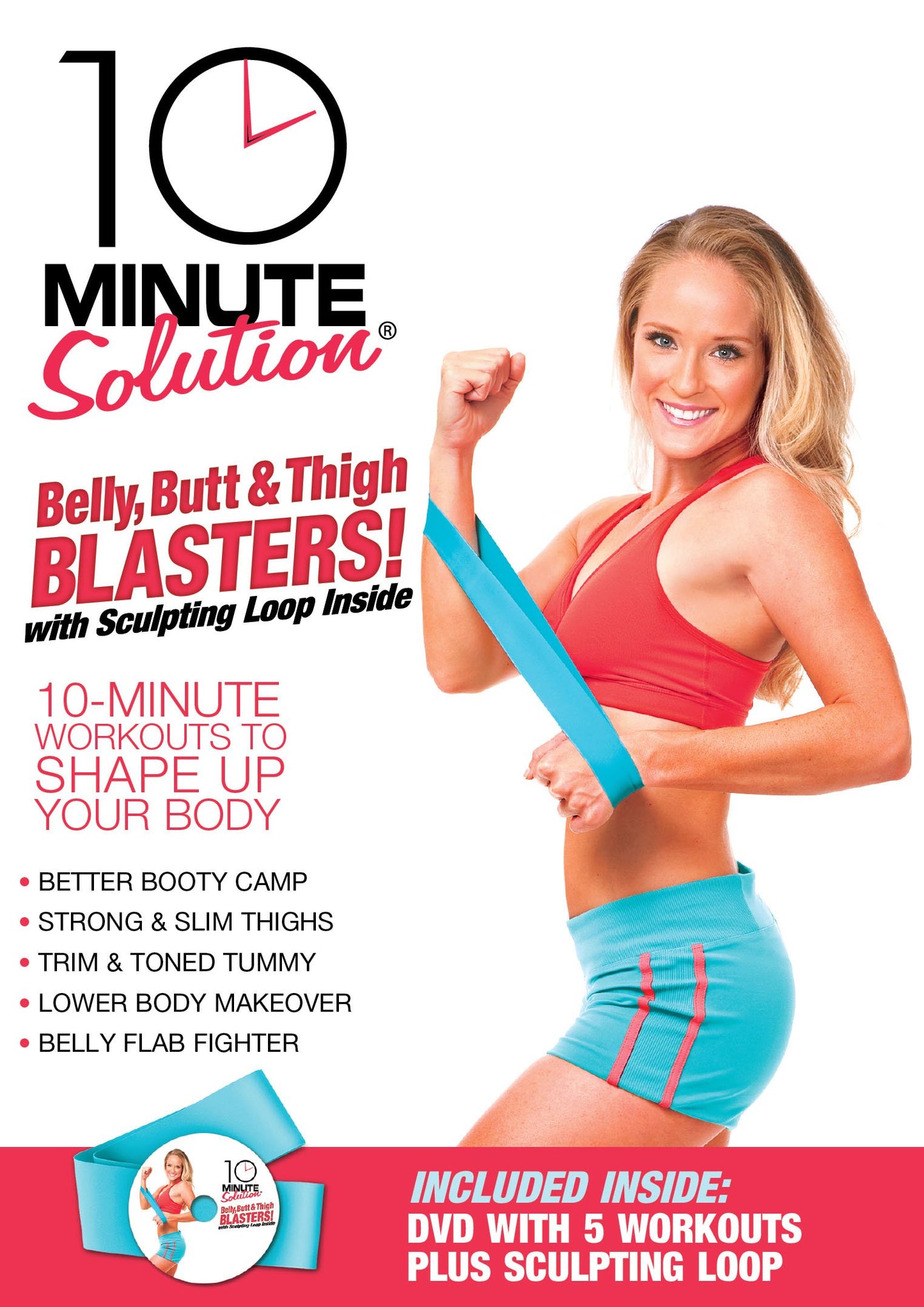 10 Minute Solution: Belly Butt And Thigh Blasters [DVD]