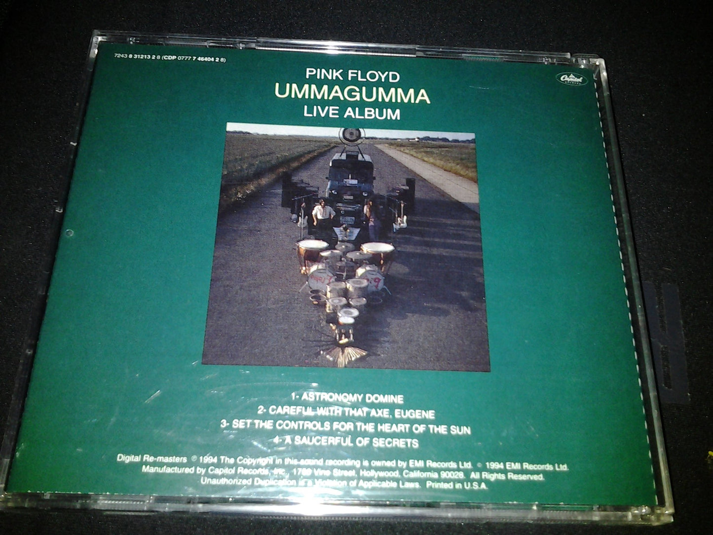 Ummagumma-Live album [Audio CD] - Very Good