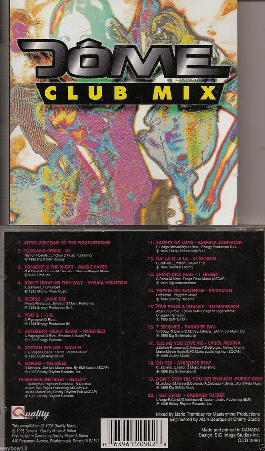 Dome Club Mix [Audio CD] - Very Good