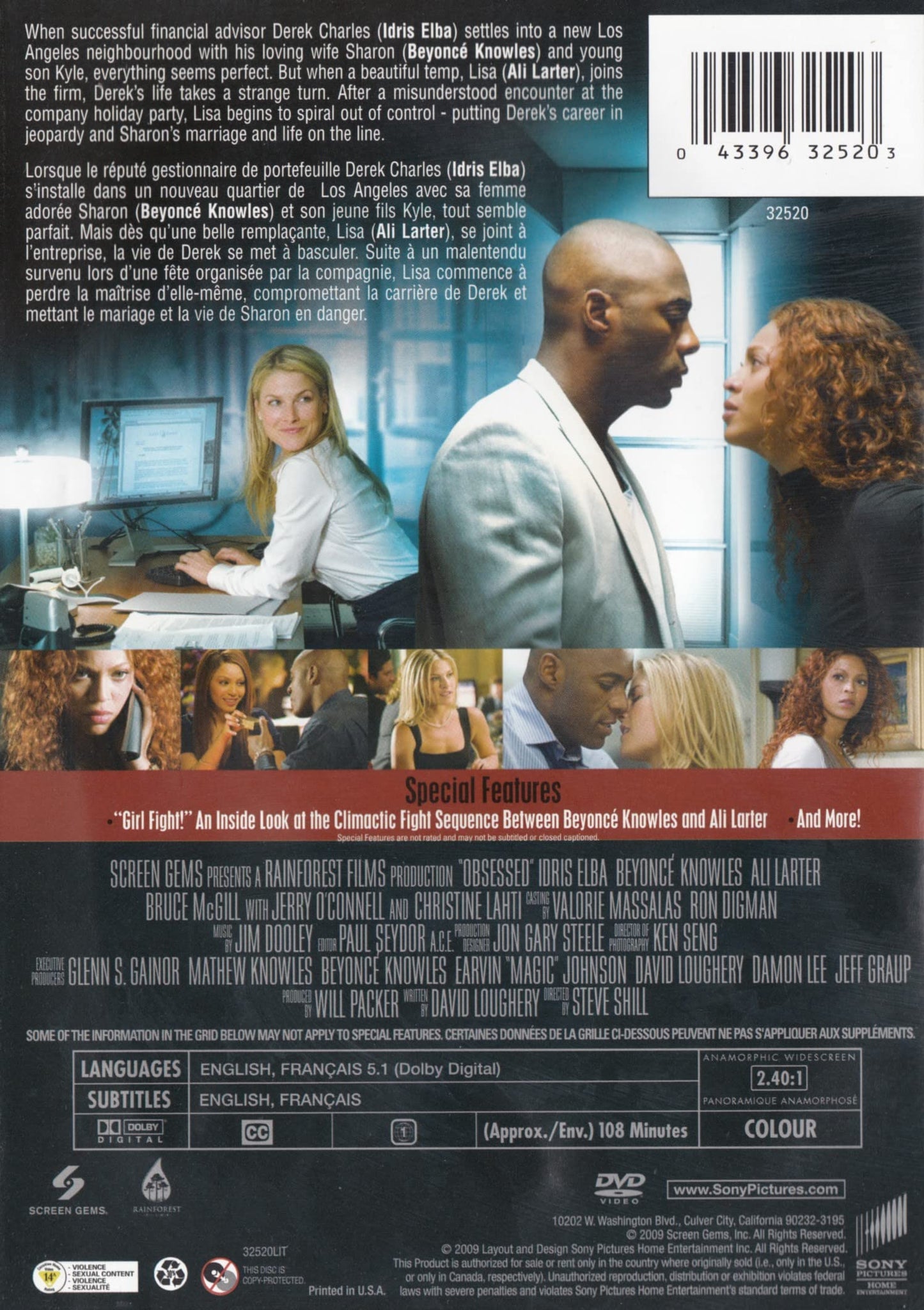 Obsessed [DVD] [DVD] - Good