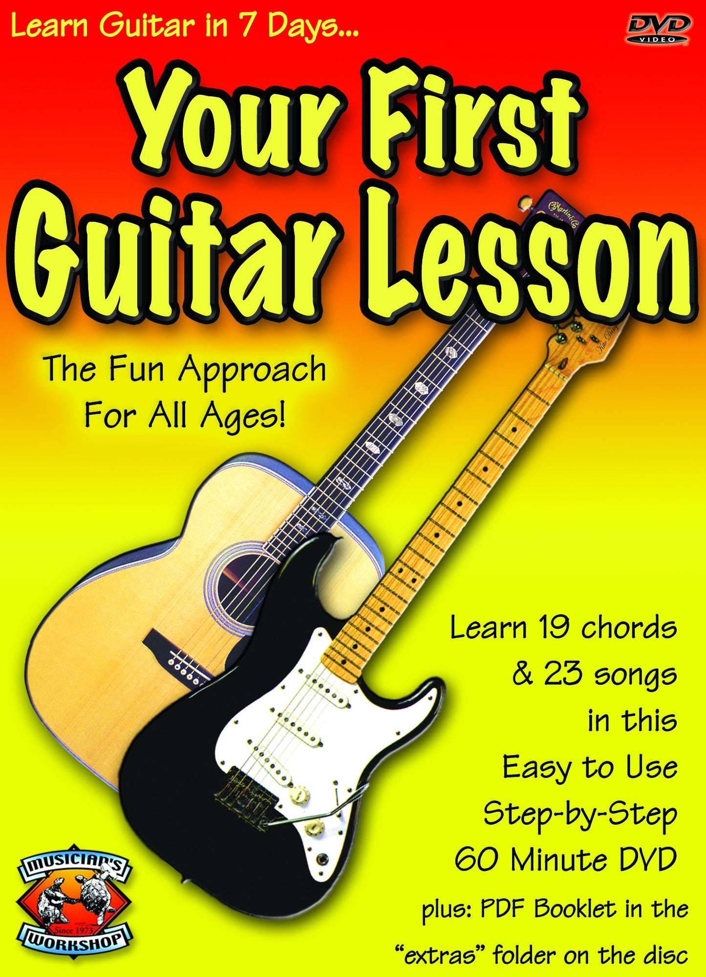 Your First Guitar Lesson (Beginning Guitar) [Import] [DVD] - Very Good