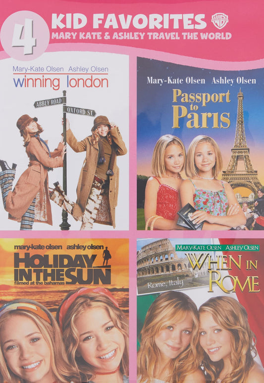 4 Kid Favorites: Mary-Kate & Ashley Travel the World [DVD]