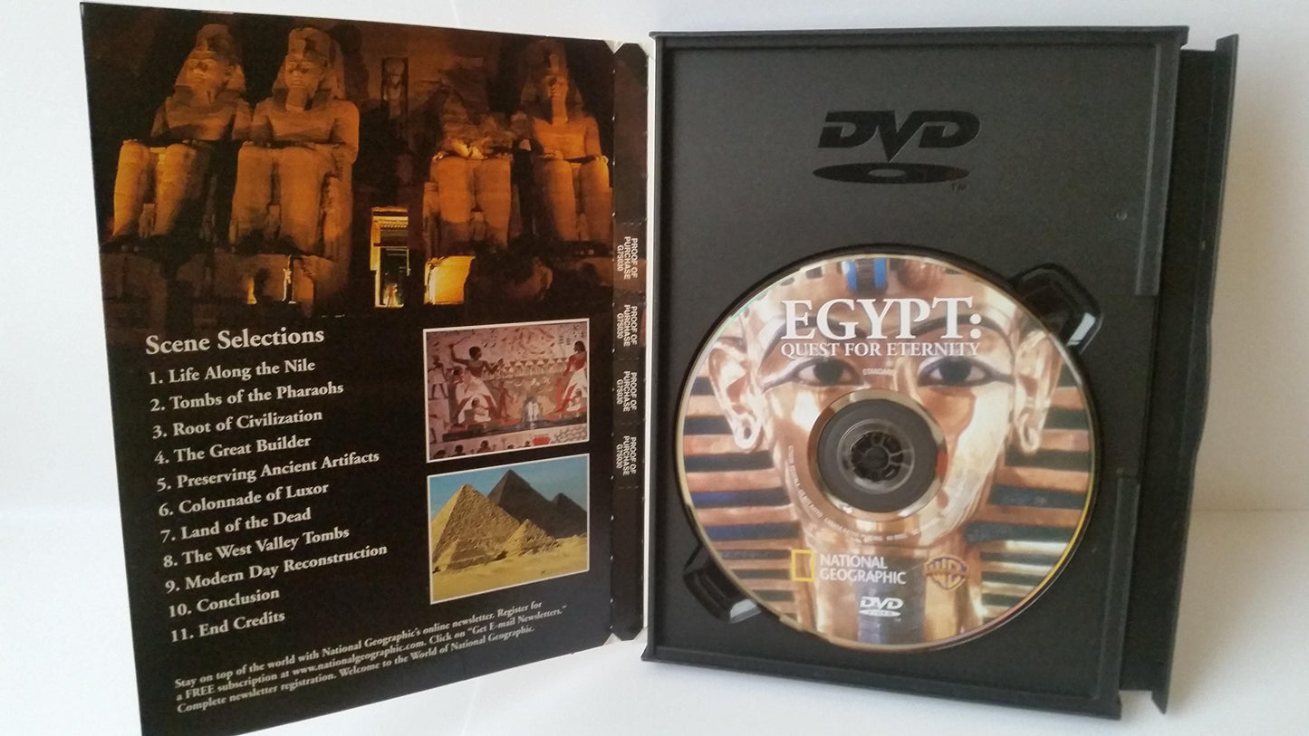 Egypt:Quest For Eternity [DVD] - Good