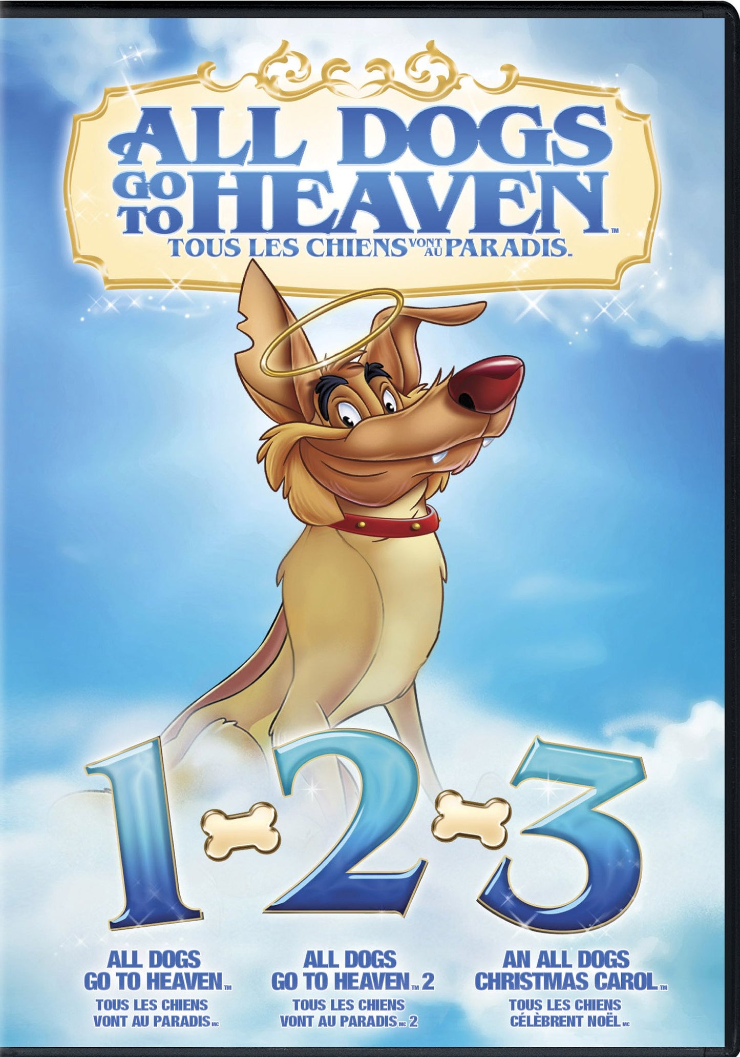 All Dogs Go To Heaven 1-3 (Bilingual) [DVD] - Very Good