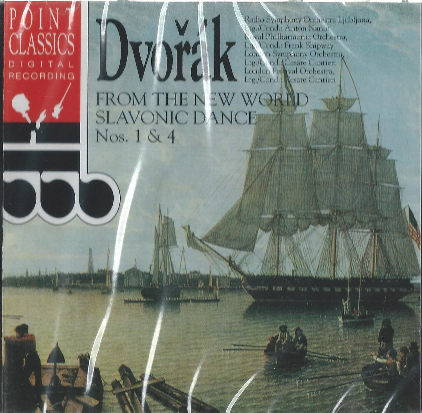 A Dvorak: From the New World- Slavonic Dance Nos. 1-4 [Audio CD] - Very Good