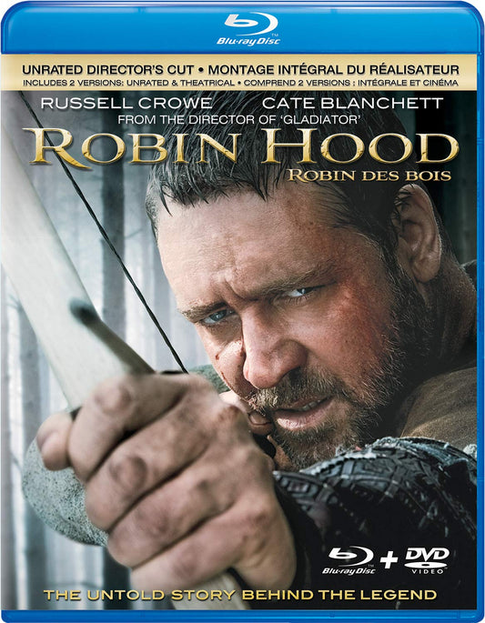 Robin Hood (Bilingual Unrated Director's Cut) [Blu-ray + DVD] [Blu-ray]