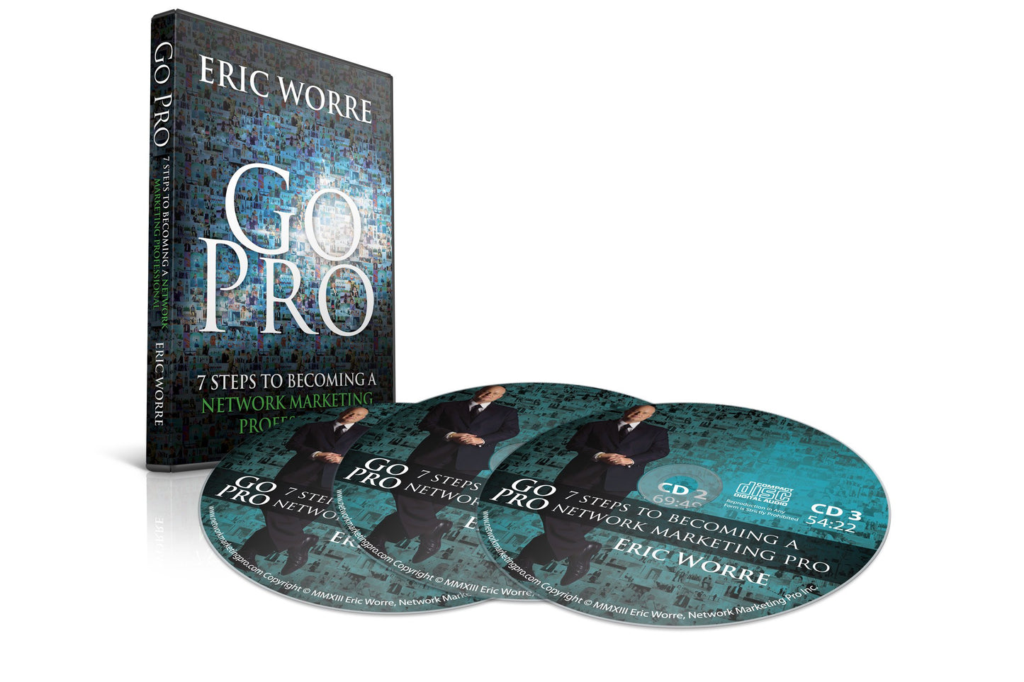 Go Pro: 7 Steps to Becoming a Network Marketing Professional (3 CD AudioBook) [Audio CD] Eric Worre