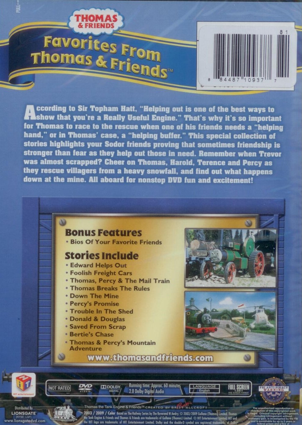 Thomas and Friends - Friends Help Out - Includes 1 [Unknown Binding]