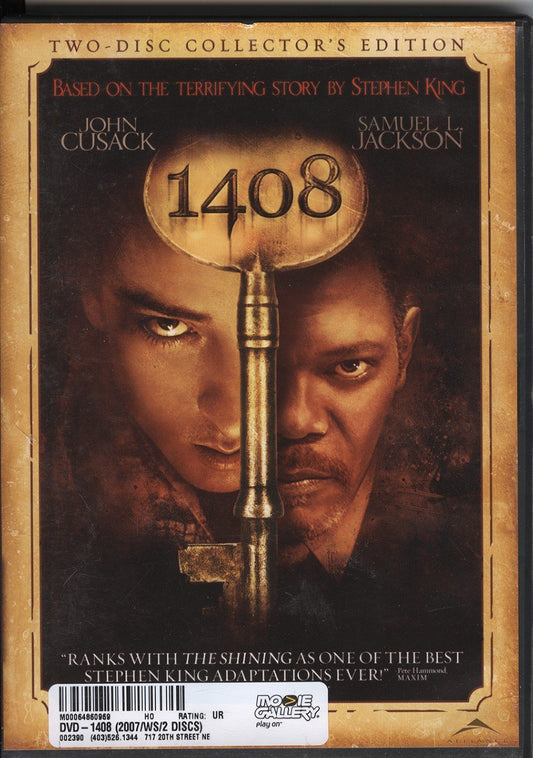 1408 (Two-Disc Collector's Edition) [DVD] - Very Good