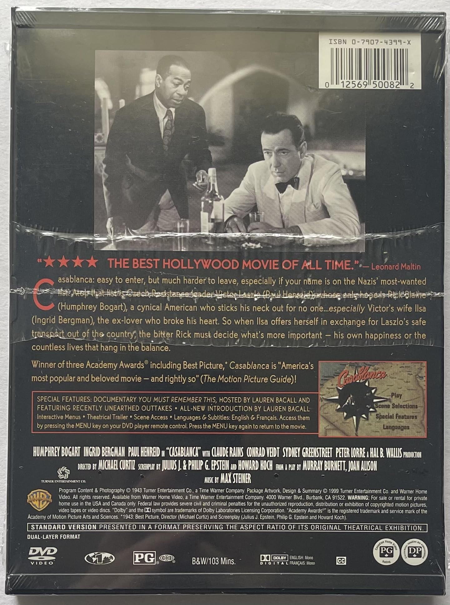NEW Casablanca (DVD) [DVD] - Good