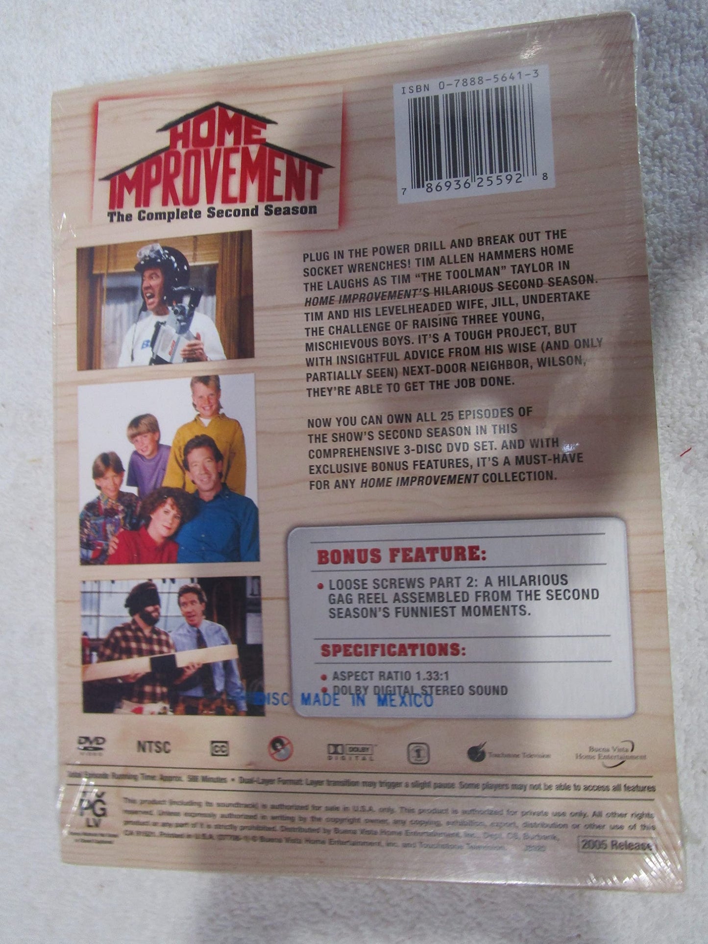 Home Improvement: The Complete Second Season [DVD]