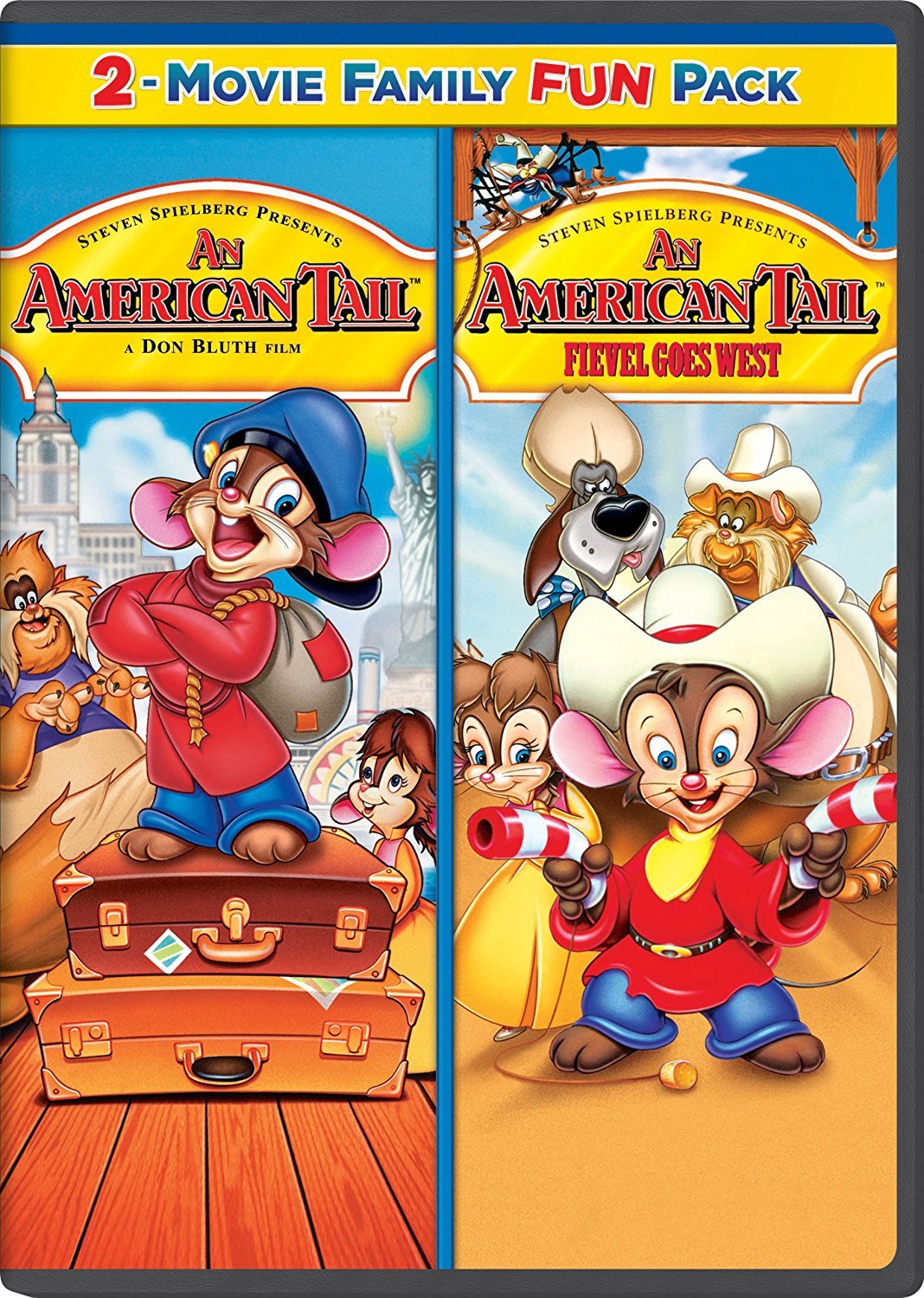 An American Tail / An American Tail: Fievel Goes West [DVD] - Very Good