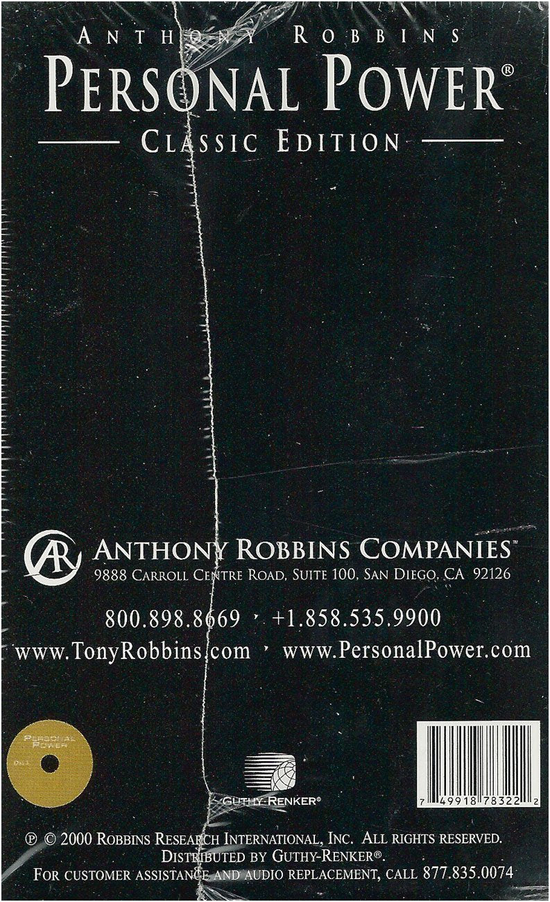 Anthony Robbins Personal Power Classic Edition [Audio CD]