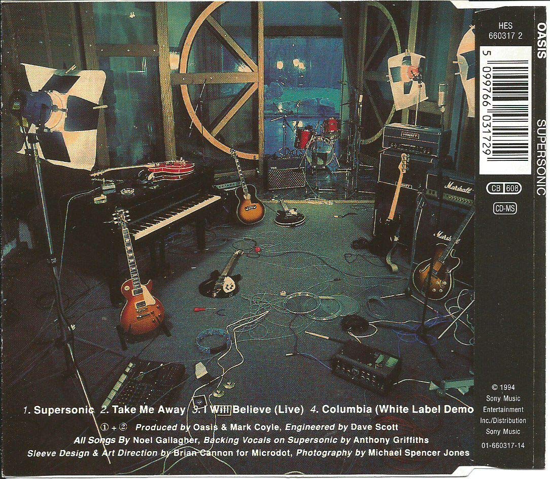 Supersonic (3 Tracks) [Audio CD] Oasis