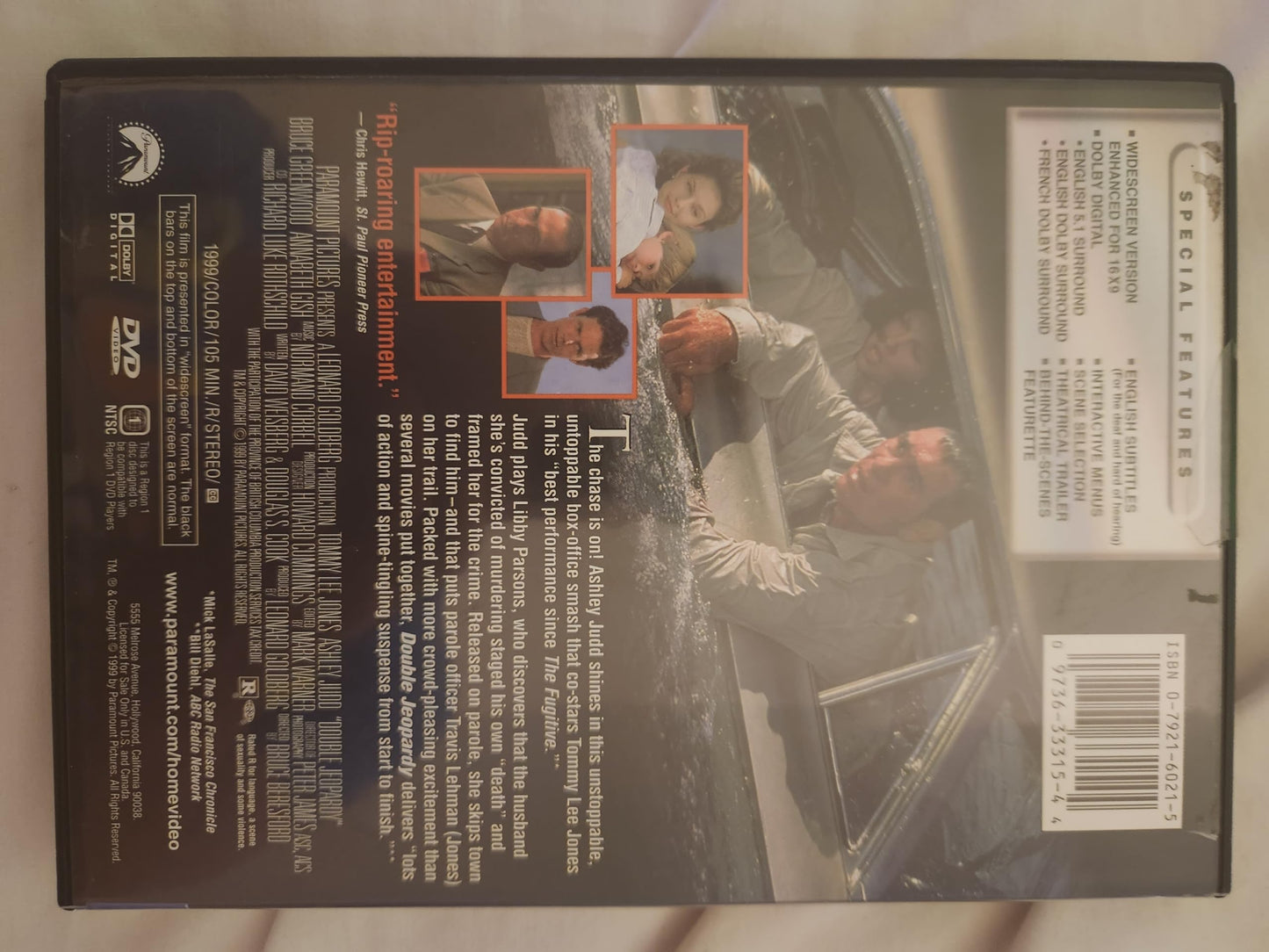 Double Jeopardy (Double Condamnation) [DVD] - Very Good