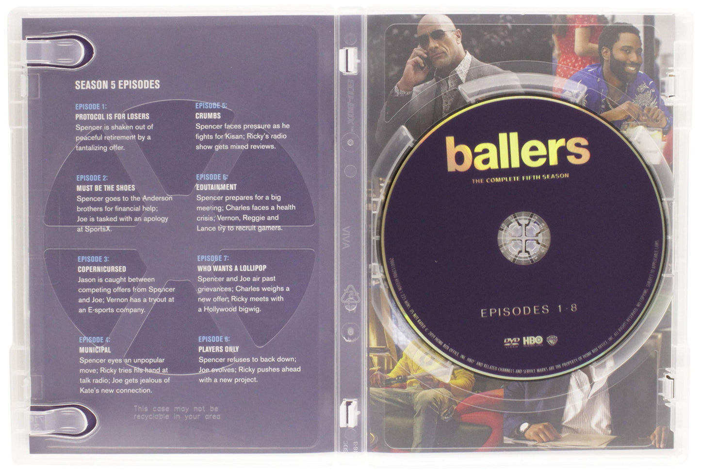 Ballers: Season 5 (DVD) [DVD]