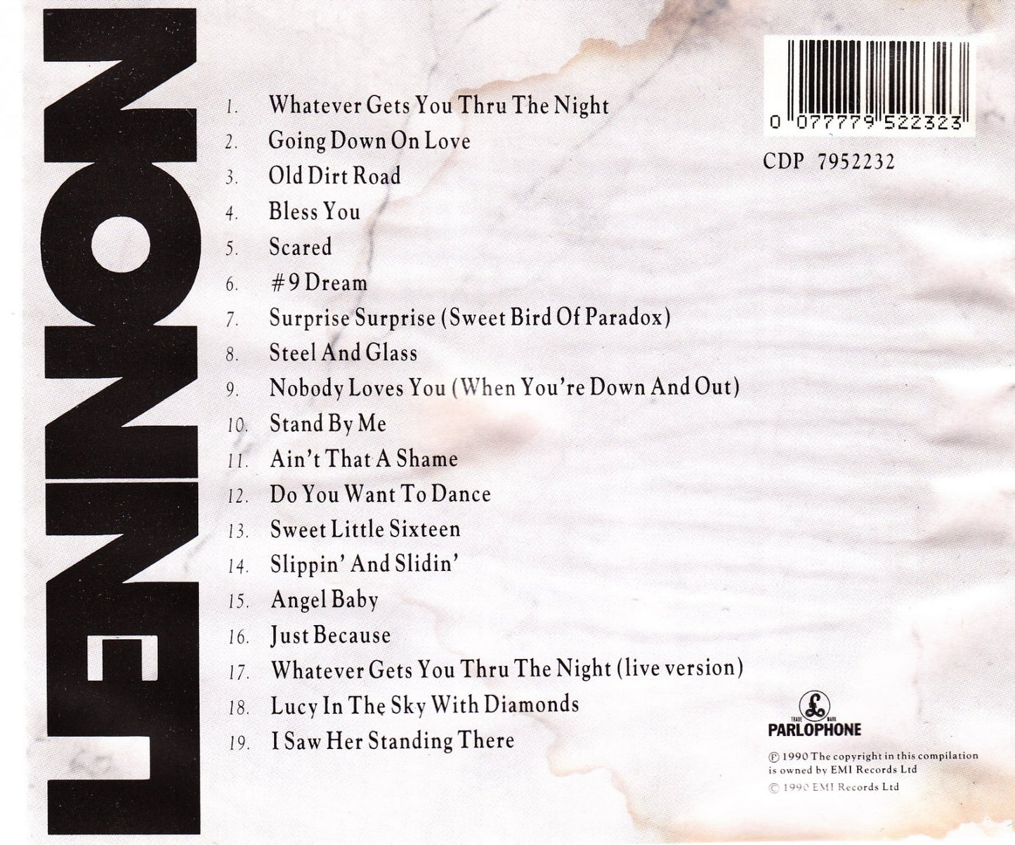 Lennon [Musikkassette] [Audio Cassette] - Very Good