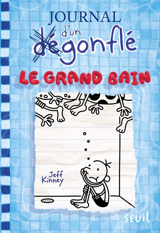 JOURNAL D'UN D�GONFL� T.15 : LE GRAND BAIN [Paperback] KINNEY,JEFF - Very Good