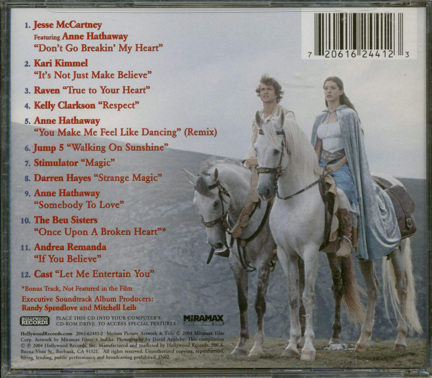 Ella Enchanted [Audio CD] Original Soundtrack and Nick Glennie-Smith - Very Good