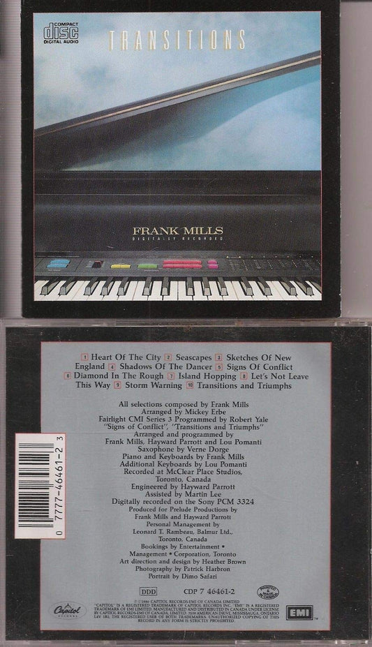 Transitions [Audio CD] Frank Mills and Lou Pomanti