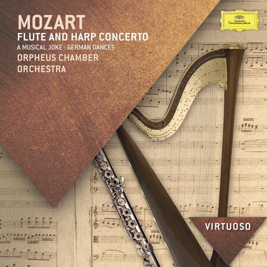 Mozart: Concerto For Flute and Harp [Audio CD] Orpheus Chamber Orchestra; Wolfgang Amadeus Mozart and n/a
