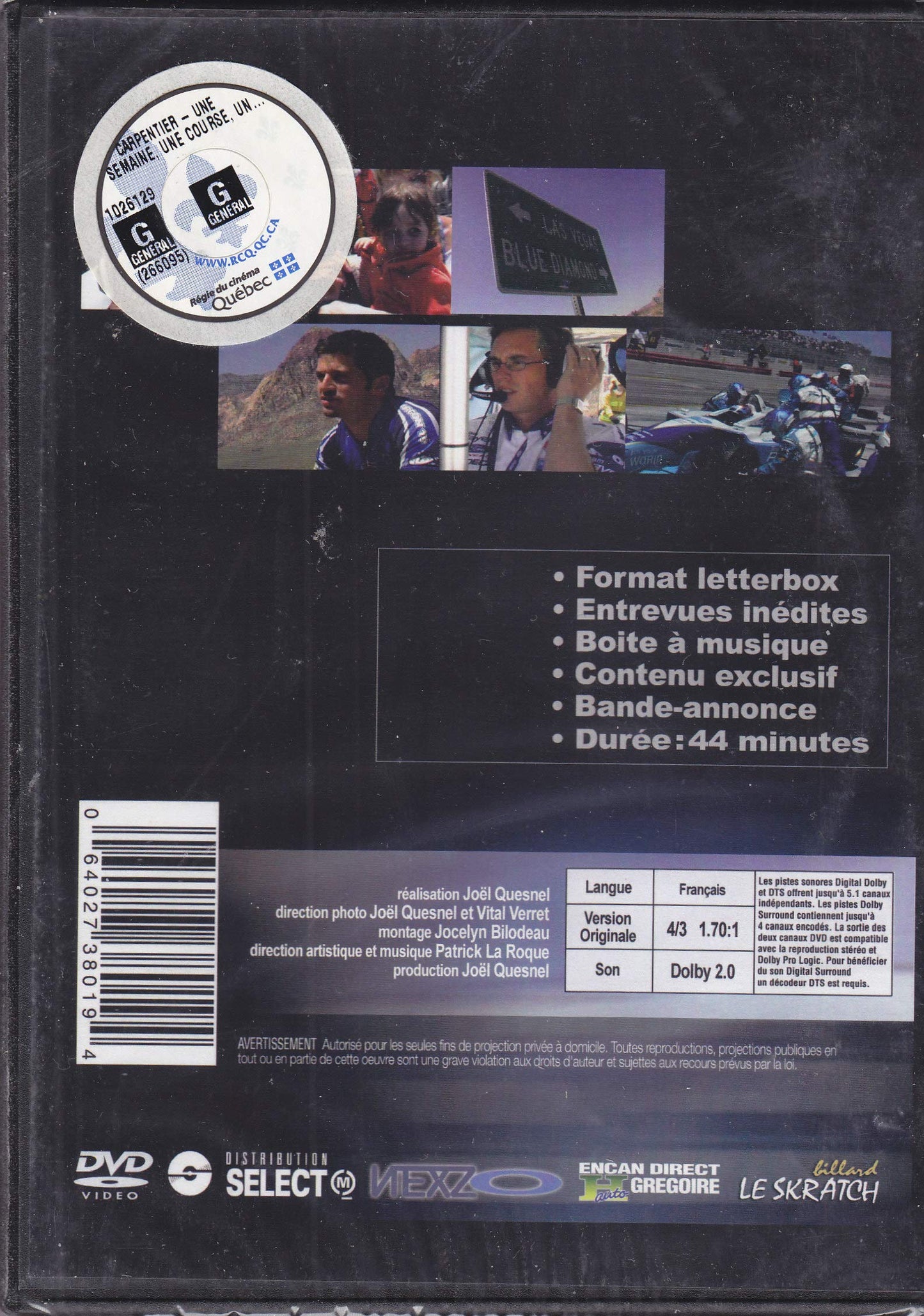 Carpentier, P.-Une Semain [DVD] - Very Good