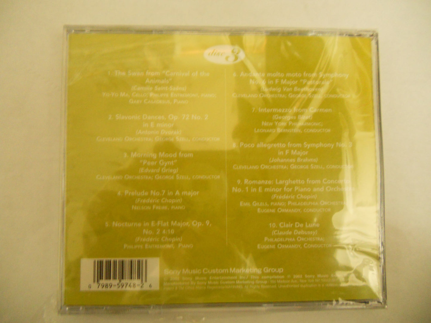 Vol.3-Sunday Morning Classics [Audio CD] - Very Good